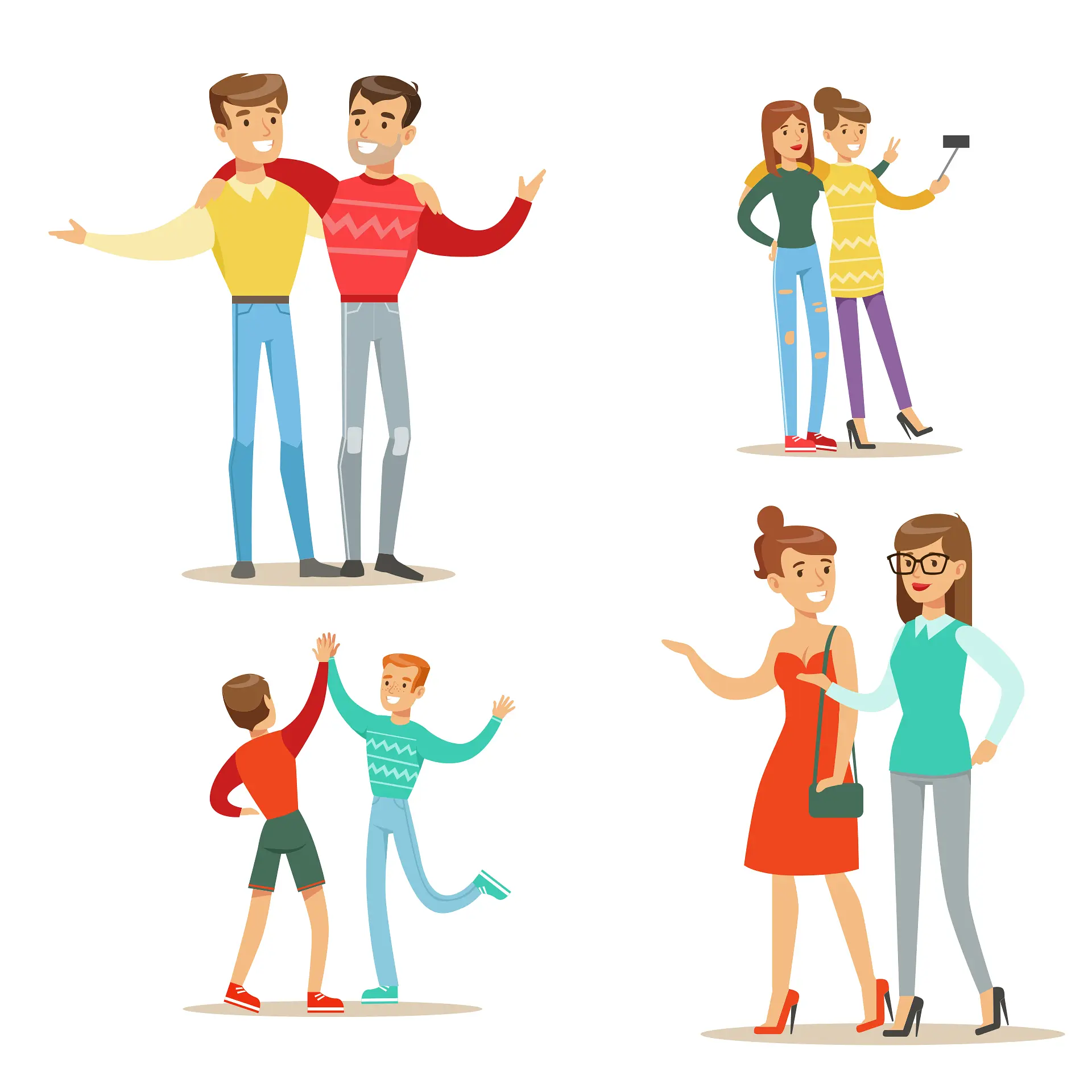 Cultural cluster illustration