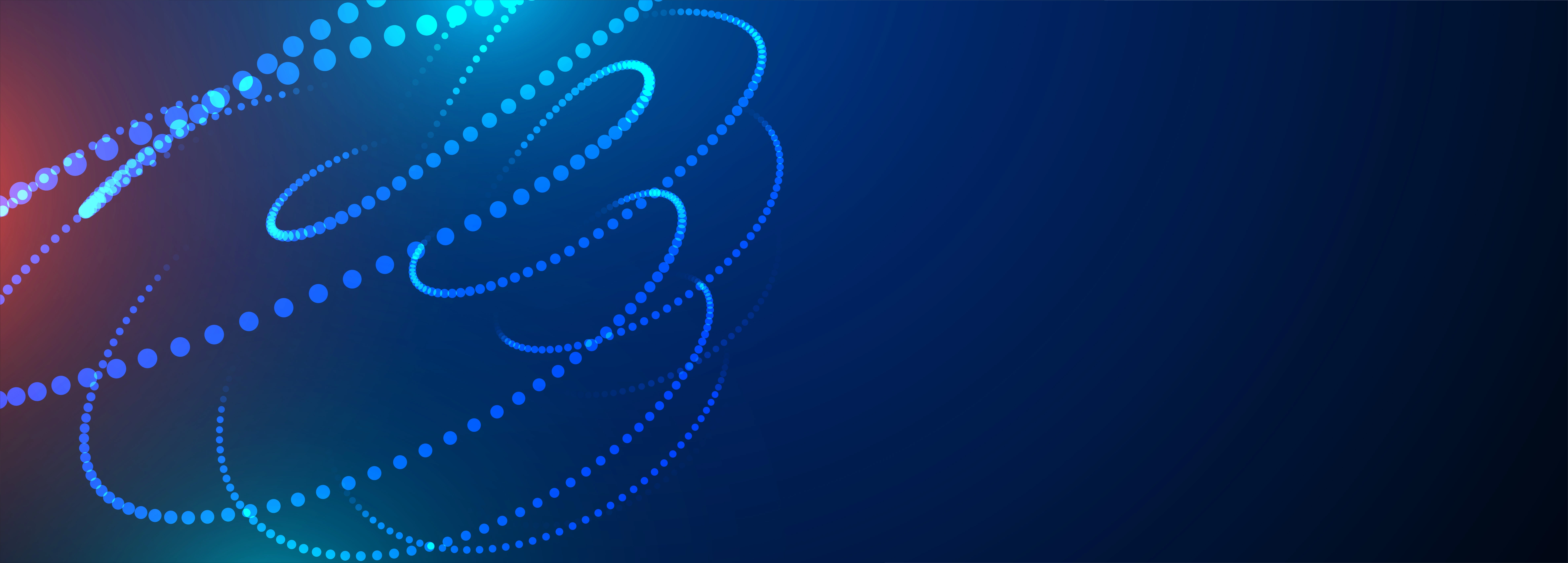 Abstract blue laboratory-inspired visual